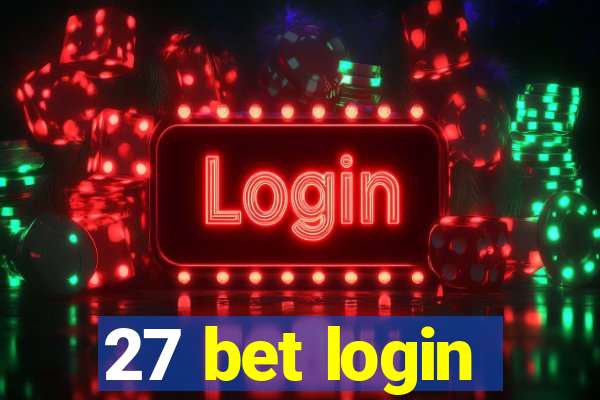 27 bet login